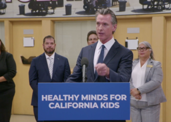 Gavin Newsom anuncia nuevos esfuerzos para apoyar la salud mental de los niños en California