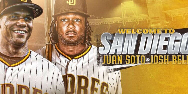 Juan Soto y Josh Bell son nuevos jugadores de Padres de San Diego.