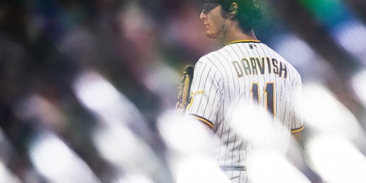 Yu Darvish tuvo una buena salida pero no pudo sacar la victoria.