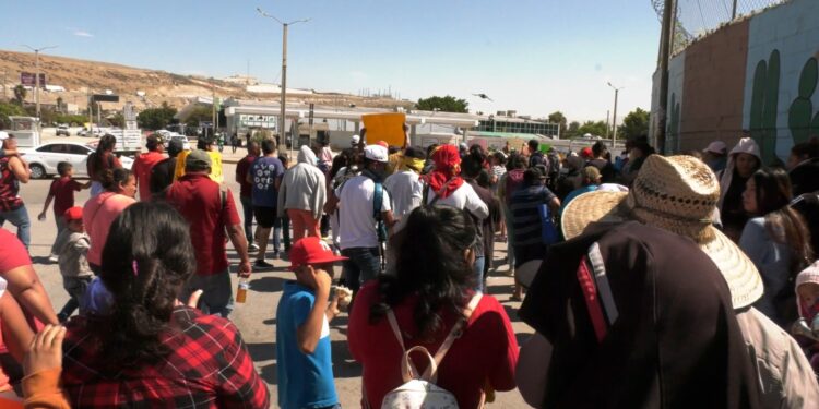 Continúa inseguridad en albergues de migrantes en Tijuana