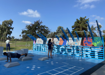 Nuevo centro de entrenamiento al aire libre en Rohr Park Chula Vista