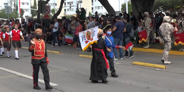 Desfile en Tijuana es dedicado a la Guardia Nacional