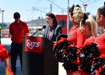 Reapertura permanente de Snapdragon Stadium Station