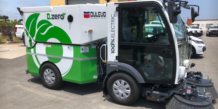 City of San Diego Electric Sweeper