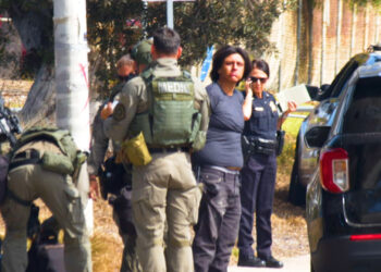 Mujer ocasiona disturbios en casa frente a La Mirada Elementary School en San Ysidro