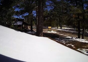 Primera nevada San Diego