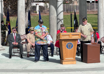 ceremonia de veteranos en Chula Vista