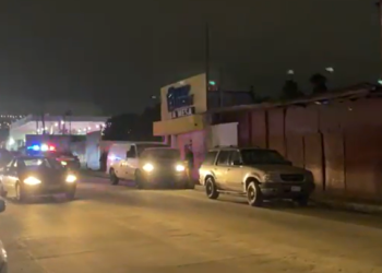 Se registra balacera en Swap Meet Las Carpas en Tijuana