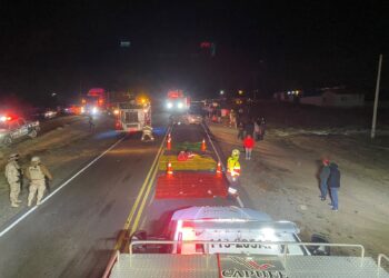 Alertan por lluvias y nevadas en La Rumorosa