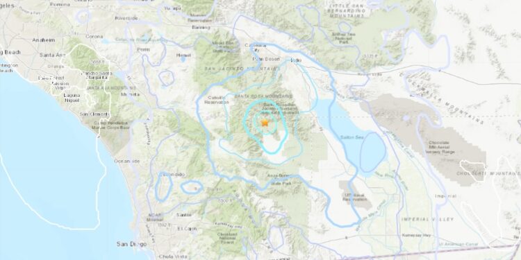El temblor se registró a las 4:12 horas del último día del 2022.