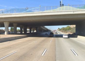Carriles cerrados de martes a jueves por la noche sobre carretera I-805 debido a construcciones