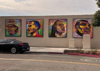 Mural en National City para honrar a líderes de los derechos civiles