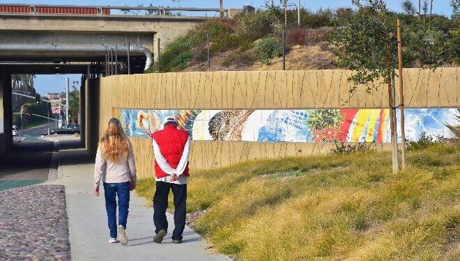 nuevo mural en Encinitas