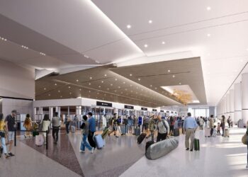 Así lucirá una vez terminada la nueva Terminal 1 del Aeropuerto de San Diego