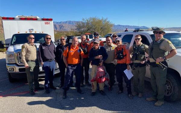 Encuentran a excursionista perdido de 79 años de edad en Borrego Springs