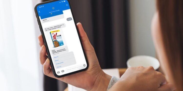 Realiza tus compras a través de un mensaje de texto, una nueva función de los supermercados Walmart