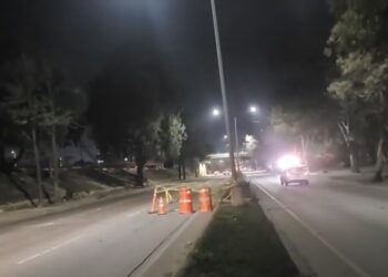 Socavón en Ready Lane