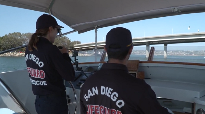 tryouts de salvavidas en San Diego