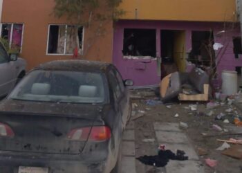 Explosión en vivienda deja a 3 niños con quemaduras