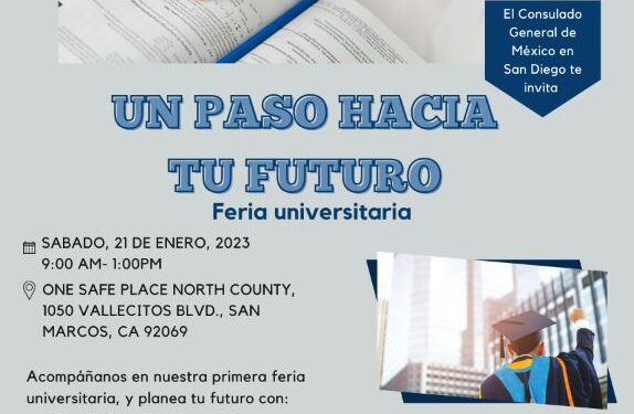 Asiste a la feria universitaria: “Un paso hacia tu futuro”