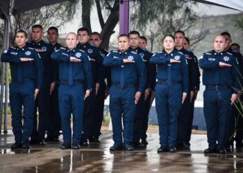 Fortalecen con nuevos elementos a la Policía Municipal de Tijuana