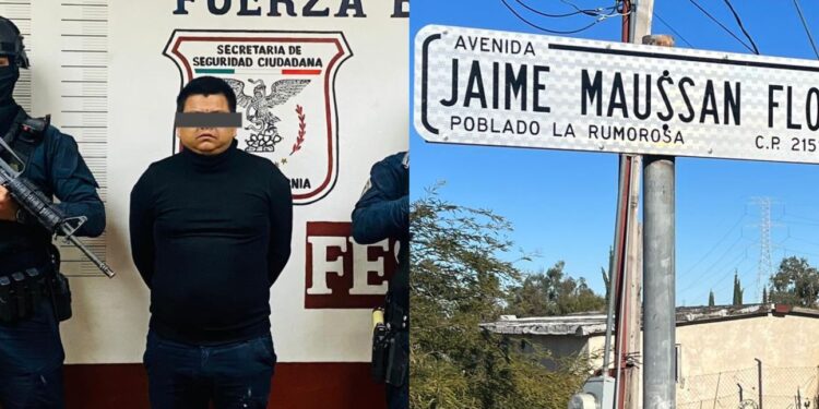 Capturan al "Guacho" , sospechoso del asesinato en la Jaime Maussan de La Rumorosa