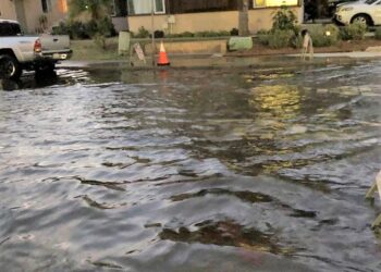 King Tides dejan calles inundadas en San Diego
