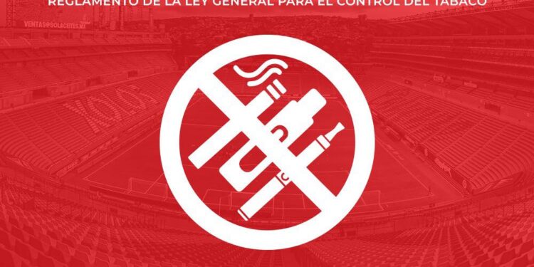 Sin tabaco en estadio de Xolos