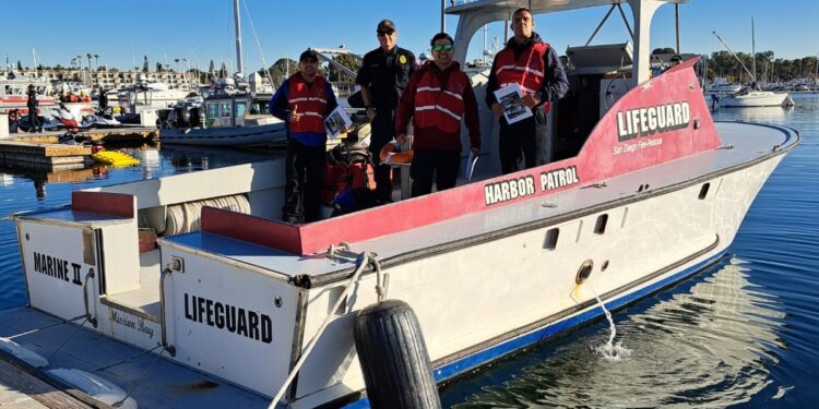 Salvavidas de Tijuana y San Diego participan en simulacro