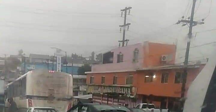 Accidentes x lluvias en Tijuana