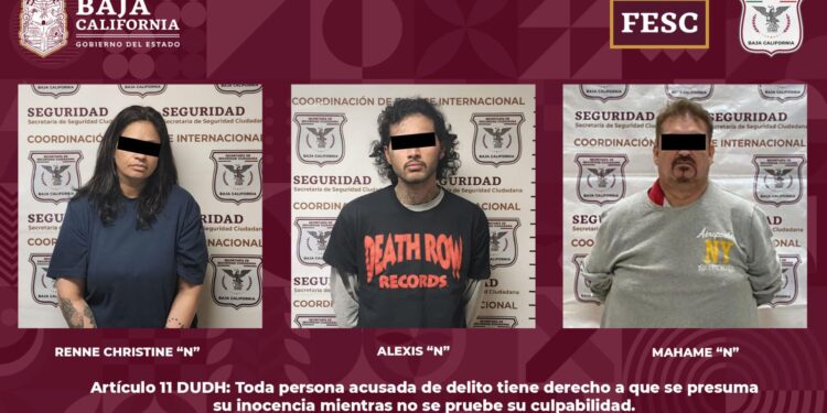 Detienen a personas buscadas en USA