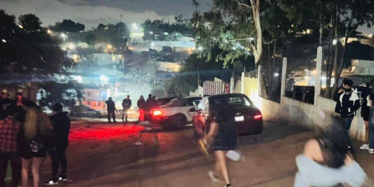 Suspenden fiesta clandestina en Tijuana