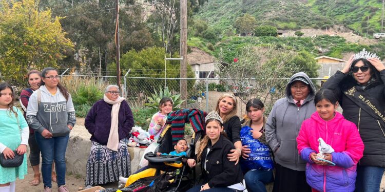 Herencia Hispana California realiza donaciones a comunidades vulnerables en Rosarito
