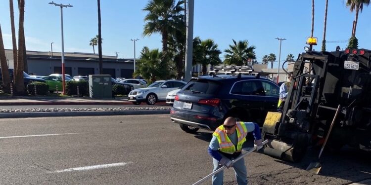 La ciudad de San Diego dice que ha reparado 14 mil baches desde principios de año