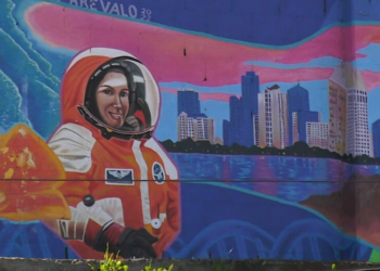 Mural celebra bicentenario de las relaciones entre México y Estados Unidos