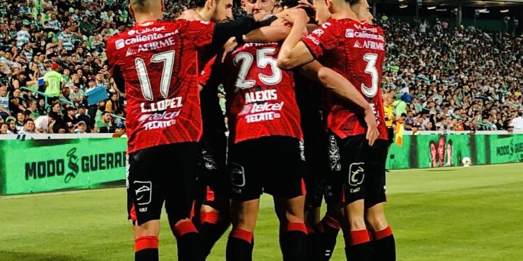 Santos 3-2 Xolos: Siguen sin poder ganar de visita