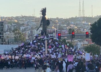Alcaldesa de Tijuana dijo que no permitirá vandalismo en próximas marchas del 8M