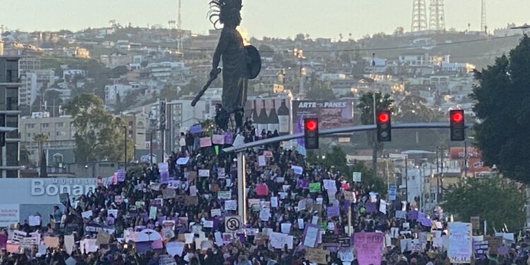 Alcaldesa de Tijuana dijo que no permitirá vandalismo en próximas marchas del 8M