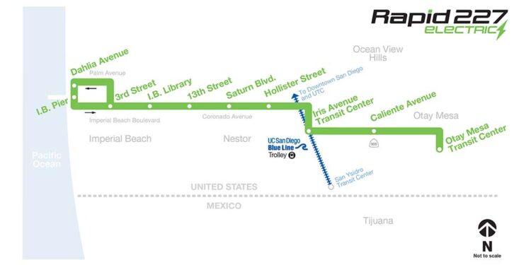 Luz verde para nueva ruta de autobús rápido totalmente eléctrica en South Bay