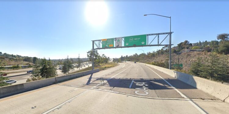 Conector entre ruta estatal 94 y SR-125 cerrado por dos días