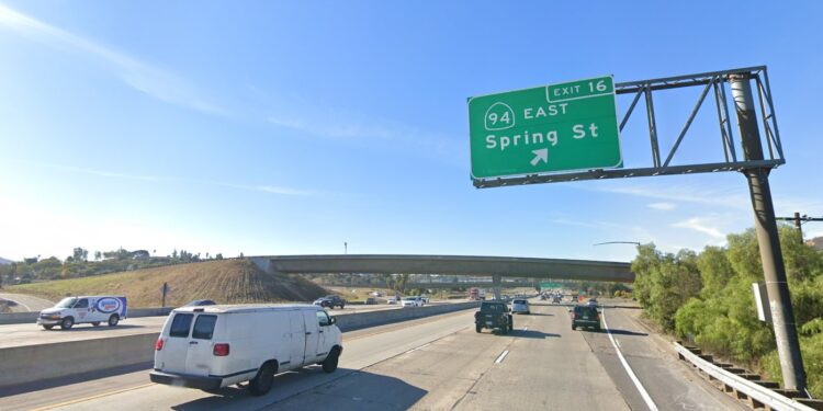 Cierre de carriles en SR-125 dirección sur este jueves
