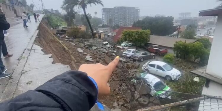 derrumbe en colonia independencia