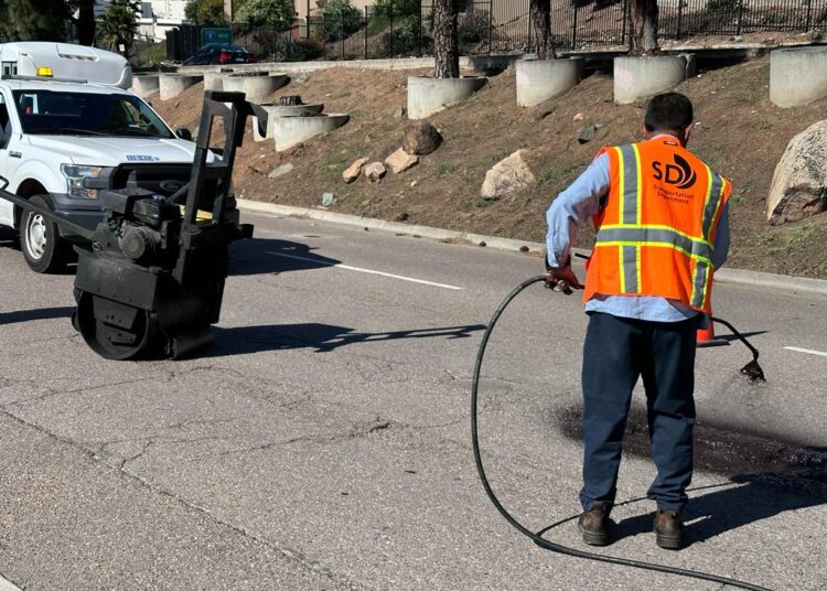 reparación baches san diego