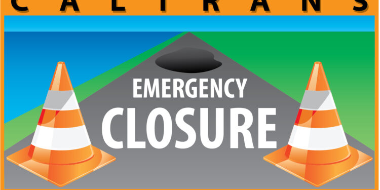 Caltrans cierra avenidas por reparación de emergencia