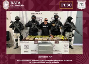 Decomisan más de 23 kilos de fentanilo en Tijuana 