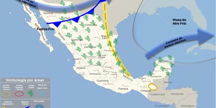 Anuncian nuevo frente frío en la región Tijuana- San Diego