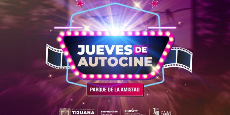 Habrá Autocine los jueves en el Parque de la Amistad