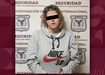 Loretta de 36 años fue detenida en Mexicali