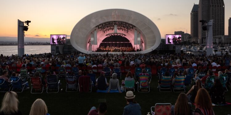 the Rady Shell San Diego