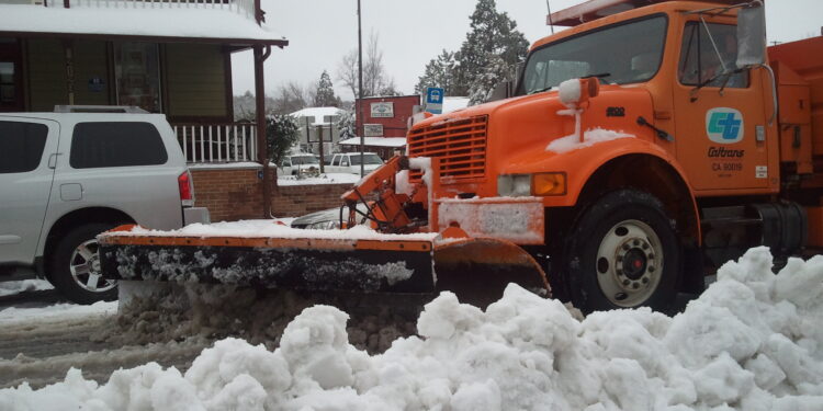 Nieve en Palomar Mountain